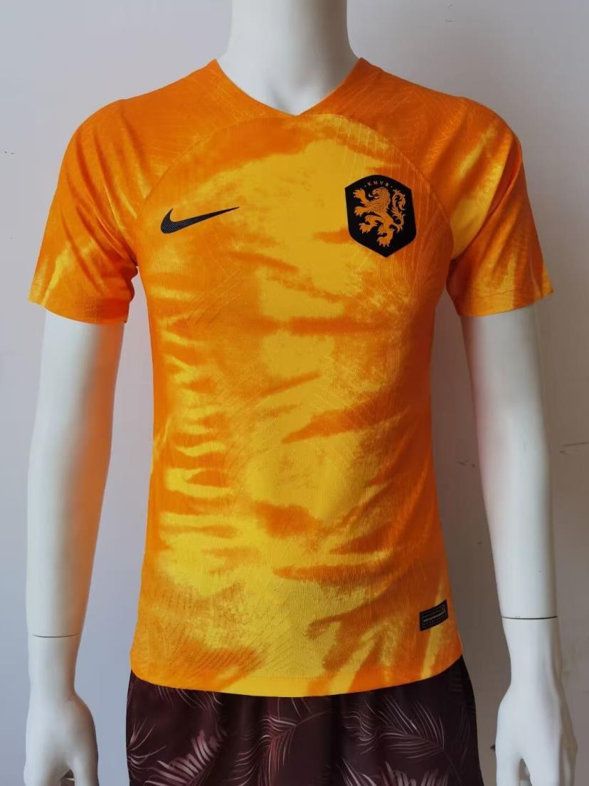 AAA Quality Netherlands 2022 World Cup Home Jersey(Player)
